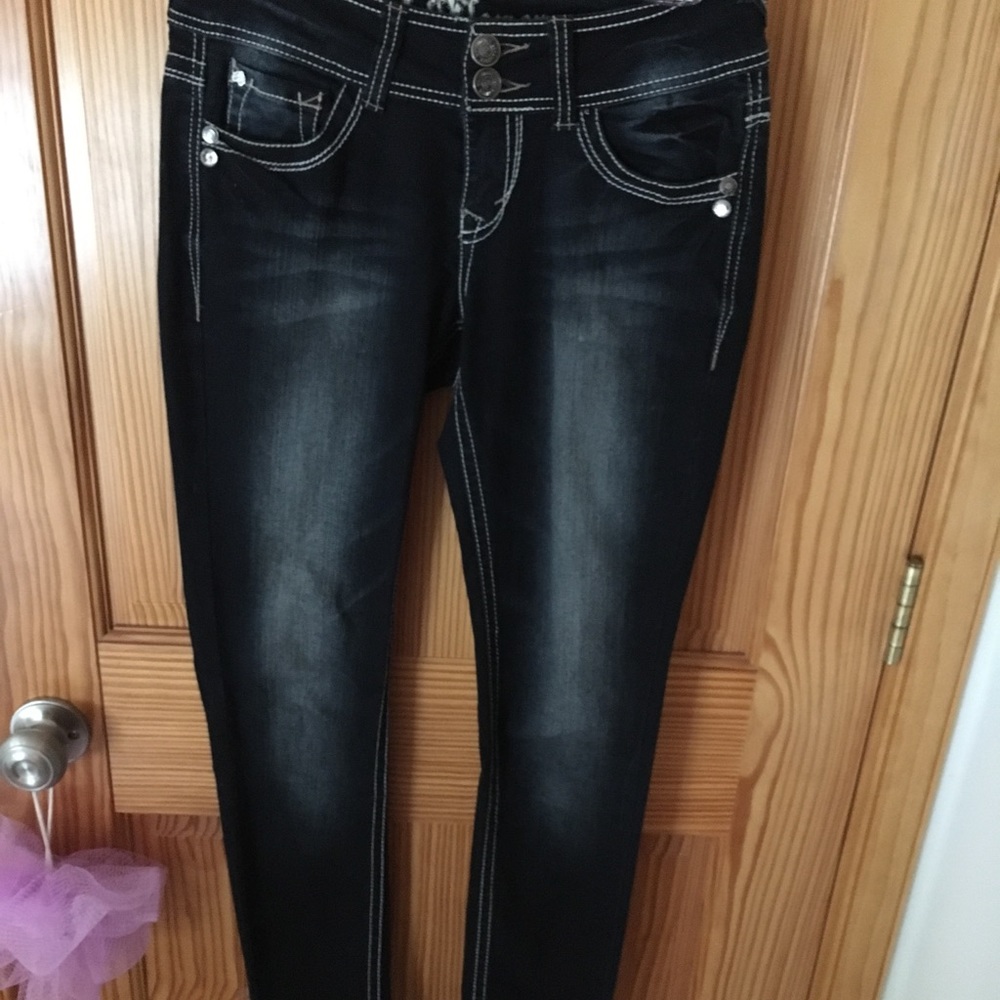 Dark wash jeans